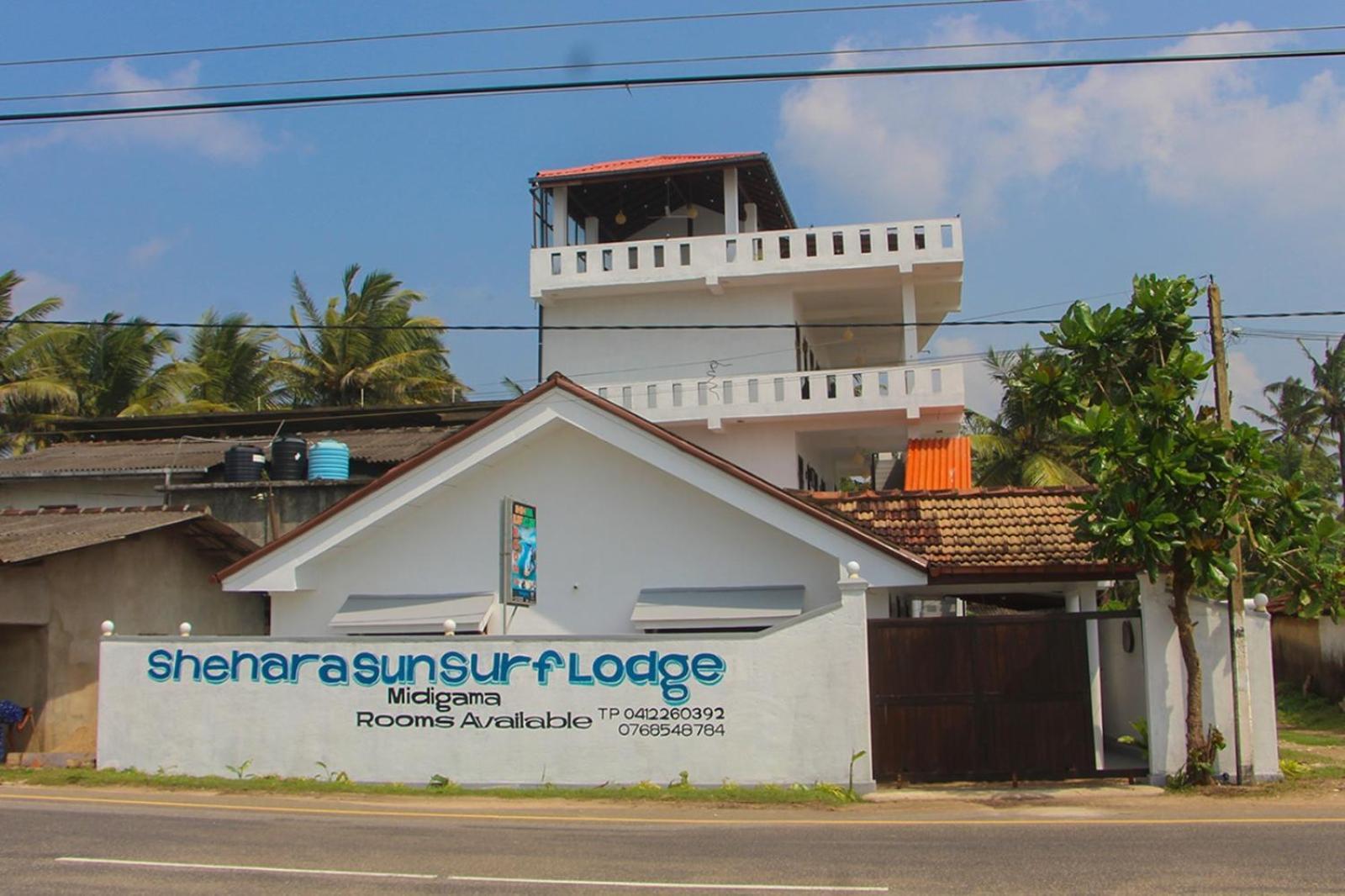 Shehara Sun Surf Lodge Midigama East Exteriör bild